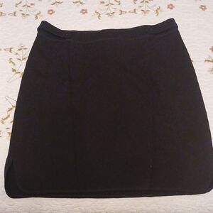 White House Black Market Elegant Black Mini Skirt